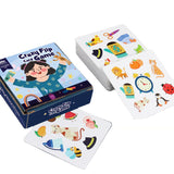 Cartas Spot It Crazy Flip Card Game Similitudes Juego Imagen
