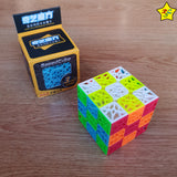 Cubo ADN 3x3 DNA Qiyi Textura Unica SpeedCube Stickerless