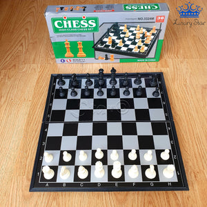 Ajedrez Magnetico Grande Chess Juego Mesa Estrategia Portable