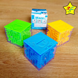 Alcancia Laberinto Cubo Maze Money Box Puzzles Colores
