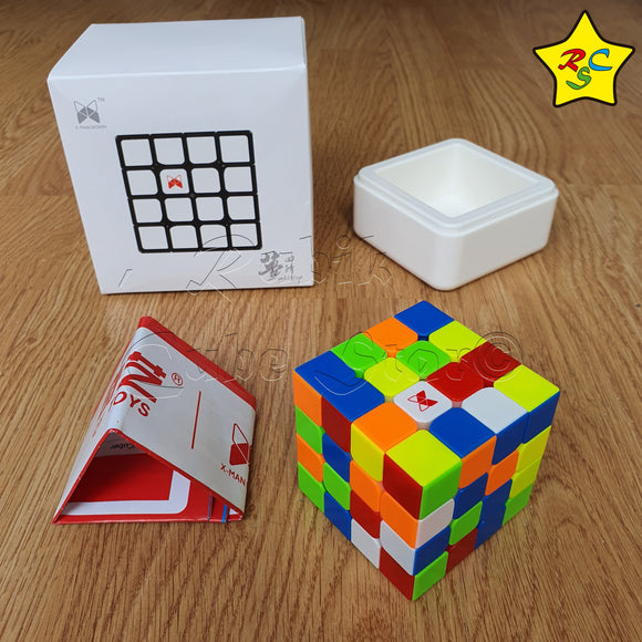 Cubo Ambition 4x4 M Qiyi Xman Design Speed Stickerless