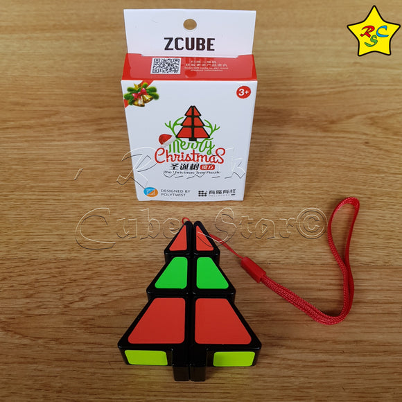Arbol Cubo Arbolito Navidad Cuboide 3x2x1 Esp ZCube 1x2x3