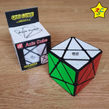 Cubo Axis Cube 3x3 Puzzle Qiyi Clasico Original Negro