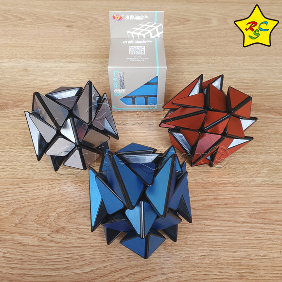 Cubo Axis 3x3 Cube Moyu Yj Unicolor Mod Mirror