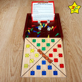 Juego Mesa Ay Caramba Madera Fichas Dados Estrategia Familia