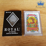 Baraja Española Juego Mesa Cartas Royal Alta Calidad