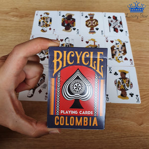 Cartas Bicycle Colombia Baraja Poker Cards Cultura Regiones