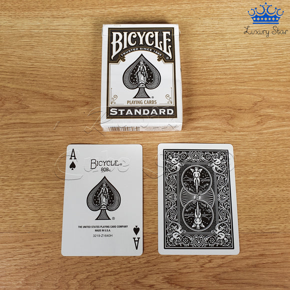 Cartas Bicycle Standard Profesional Air Cushion Dorso Negro