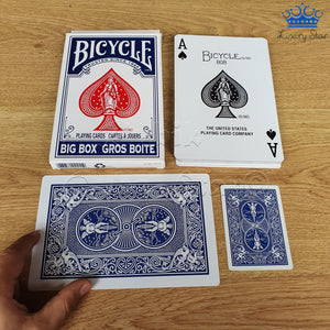 Cartas Bicycle Big Box Tamaño Gigante Baraja Original 18 Cm.