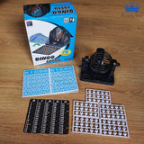 Bingo Balotera Lotto Azar Mini + Fichas + 75 Bola + Cartones