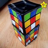 Bolso Cubo Cartera Mochila Colores Maletin Puzzles