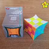 Cubo Concavo 3x3 Jinjiao Yj Stickerless Candy Speedcube
