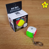 Llavero Pillow 3 Cm Qiyi Cubo Speedcube Stickerless