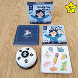 Cartas Spot It Crazy Flip Card Game Similitudes Juego Imagen
