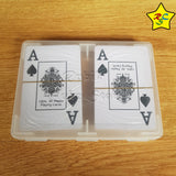 Baraja Naipes Juego Cartas Plastico Poker Tradicional