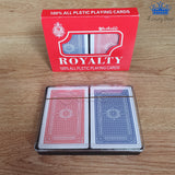 Juego Cartas Royal Poker Baraja Naipes Plástico Alta Calidad