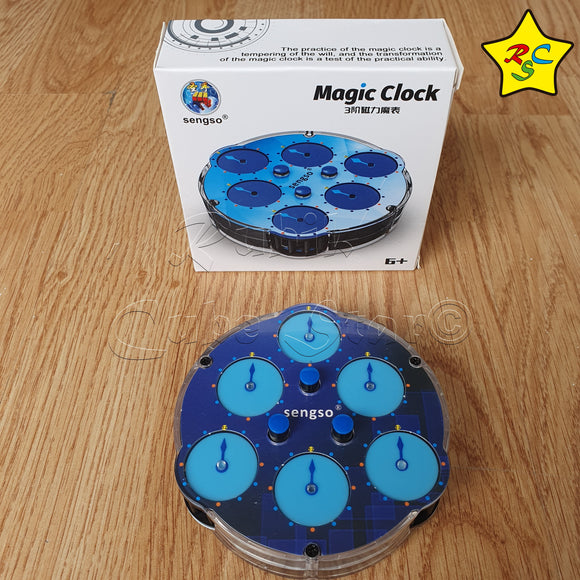 Magic Clock 3 M Shengshou Magnético Puzzle Cubo