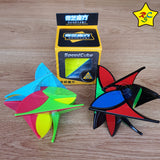 Clover Pyraminx Qiyi Curvy Copter Petalos Piramide Sencillo