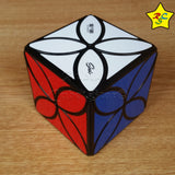 Cubo Trebol Clover Original Qiyi Suerte Coleccion Curvy - Negro