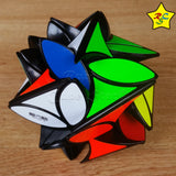 Cubo Trebol Clover Original Qiyi Suerte Coleccion Curvy - Negro
