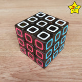 Cubo Qiyi Mofangge Ciyuan 3x3 Cobra Dimension Transparente Outline