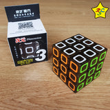 Cubo Qiyi Mofangge Ciyuan 3x3 Cobra Dimension Transparente Outline