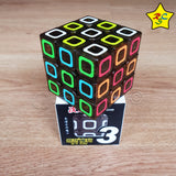 Cubo Qiyi Mofangge Ciyuan 3x3 Cobra Dimension Transparente Outline