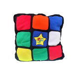 Cojin Cubo Artesanal Accesorio Cube Colores