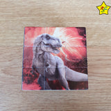Cubo 3x3 Dinosaurio Fantasía Animal Reptil Stickerless