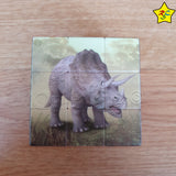 Cubo 3x3 Dinosaurio Fantasía Animal Reptil Stickerless