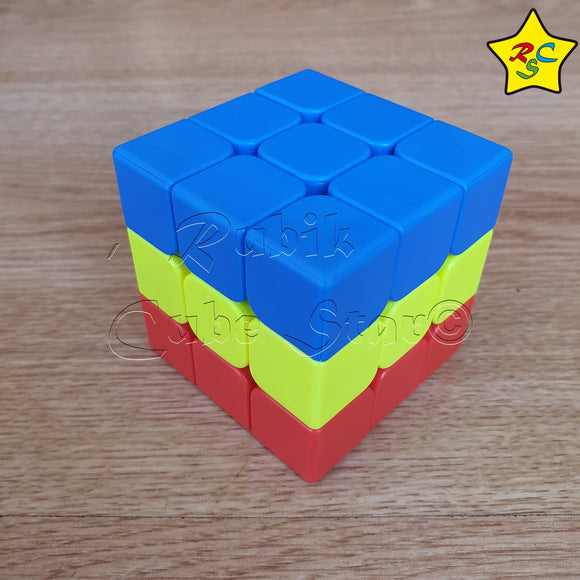 Cubo Tricolor Seleccion Sandwich 3x3 Speedcube Mate