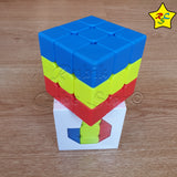 Cubo Tricolor Seleccion Sandwich 3x3 Speedcube Mate