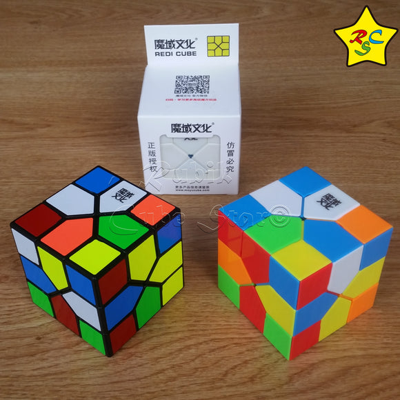 Cubo Redi Cube Moyu Cubo Dino Oskar - Negro- Stickerless