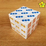 Cubo Domino 3x3 Economico Magic Cube Promocion Blanco