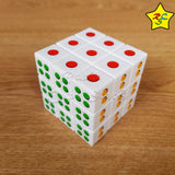 Cubo Domino 3x3 Economico Magic Cube Promocion Blanco