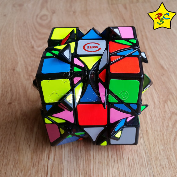 Cubo Dreidel Completo Limcube Fangshi 3x3 - Negro