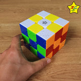 Cubo 3x3 9 cm Super Grande Didactico Magic Cube Stickerless