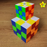 Cubo 3x3 9 cm Super Grande Didactico Magic Cube Stickerless