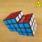Cubo 3x3 Siamés Shengshou - Negro - Stickerless