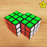 Cubo 3x3 Siamés Shengshou - Negro - Stickerless
