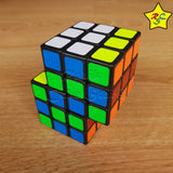 Cubo 3x3 Siamés Shengshou - Negro - Stickerless