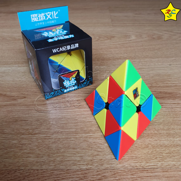 Pyraminx Meilong Moyu Mofag Jiaoshi Cubo Speedcube