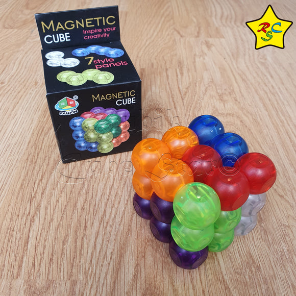 Cubo Soma Magnetico Bloque Mental Puzzle Imanes Esfericos Fanxin