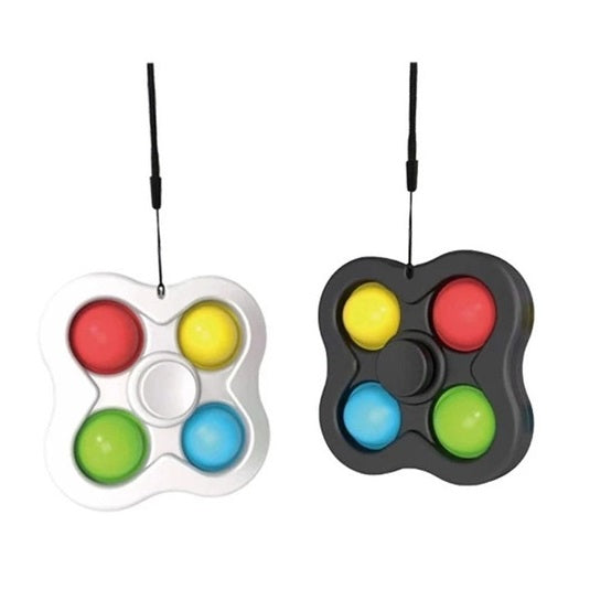 Spinner Pop It 4 Fidget Cube Spiner Burbuja Anti Estres Gira