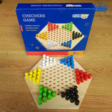 Damas Chinas 6 Jugadores Madera Checkers Ozmtoy Juego Mesa