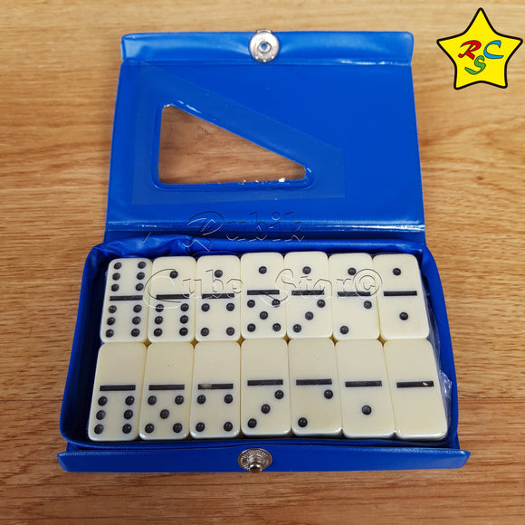 Domino Mini Juego Mesa Destreza Azar Estrategia Piezas