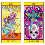 Tarot El Dios De Los Tres Cartas Fournier Tigre Baraja Sol