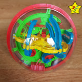 Laberinto Bola Mini Esfera Puzzle 12cm Rompecabezas