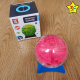 Puzzle Laberinto Esferico Destreza Mental Esfera 8 Cm