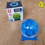 Puzzle Laberinto Esferico Destreza Mental Esfera 8 Cm